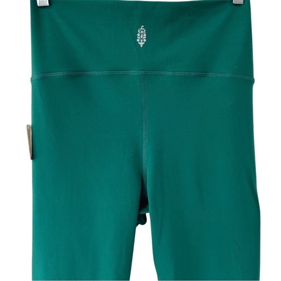 Free People Movement x Hatch Never Better Leggings Garden Green NEW OB1915843 - Picture 8 of 9